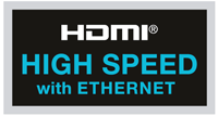 HDMI High Speed with Ethernet